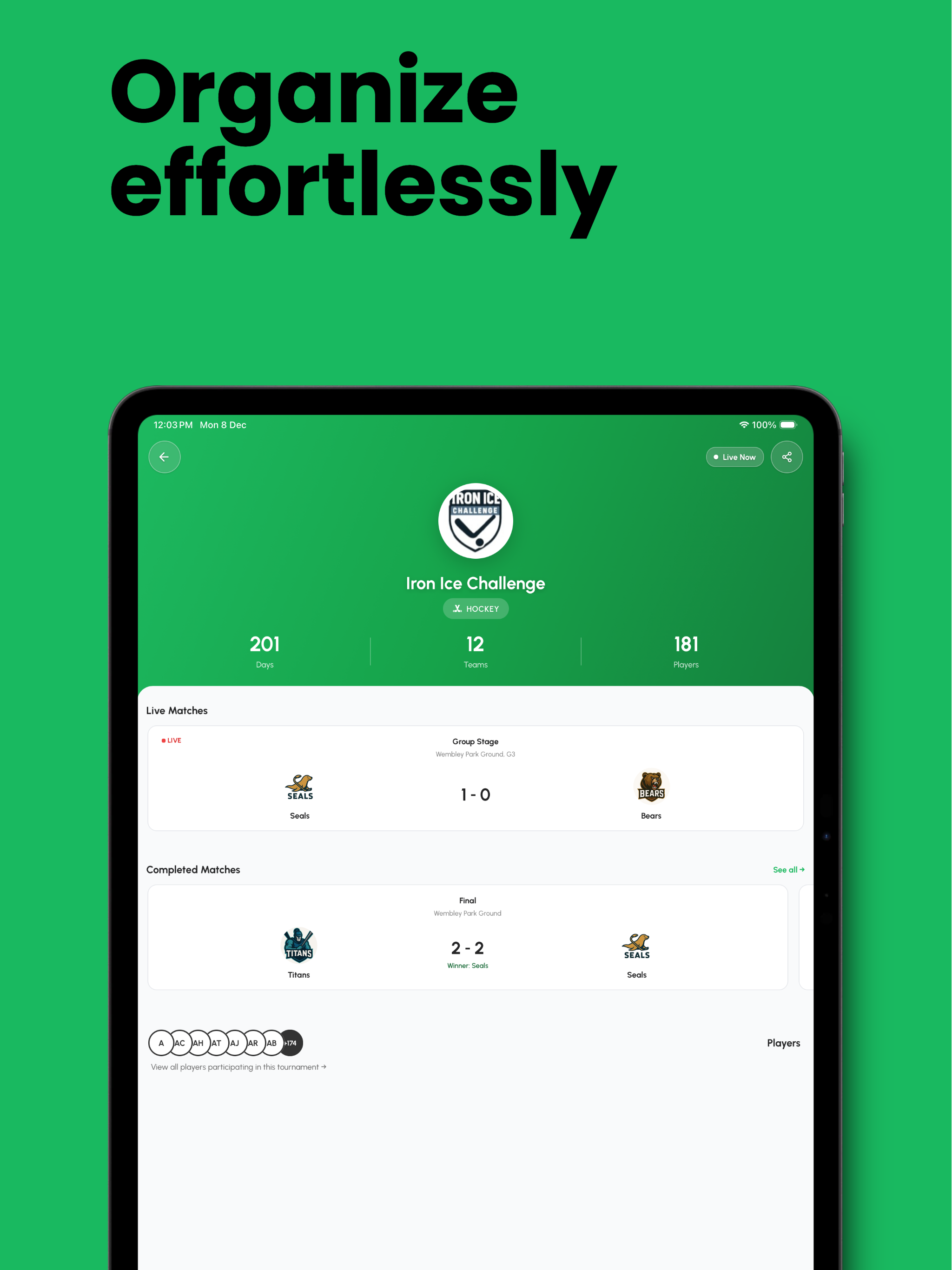 Kali - Sports Connect