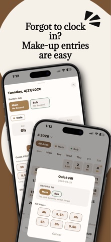 ClockIN: Work Hours&Schedules Screenshot 5 of 8