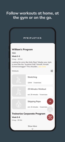 Pfeifletics screenshot