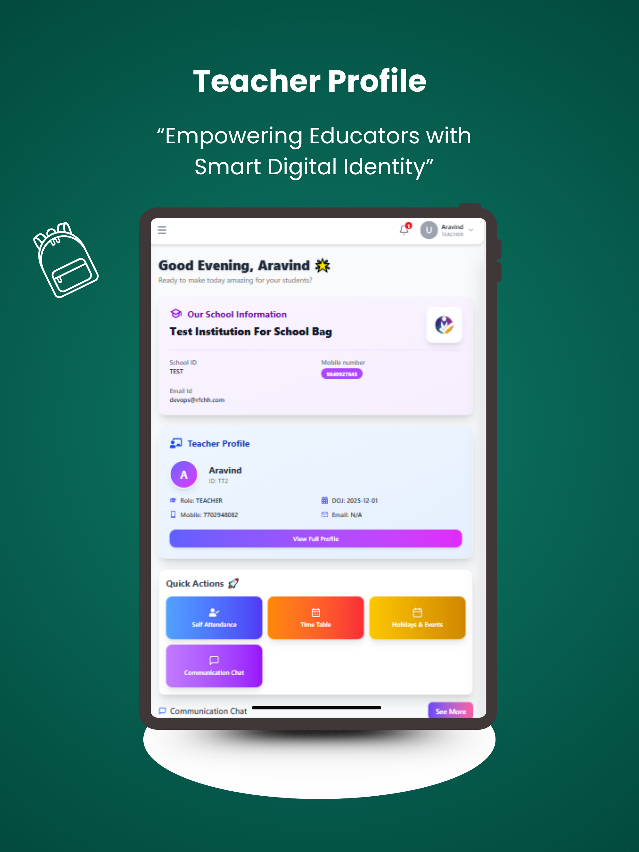Sri Pallavi School App screenshot 7
