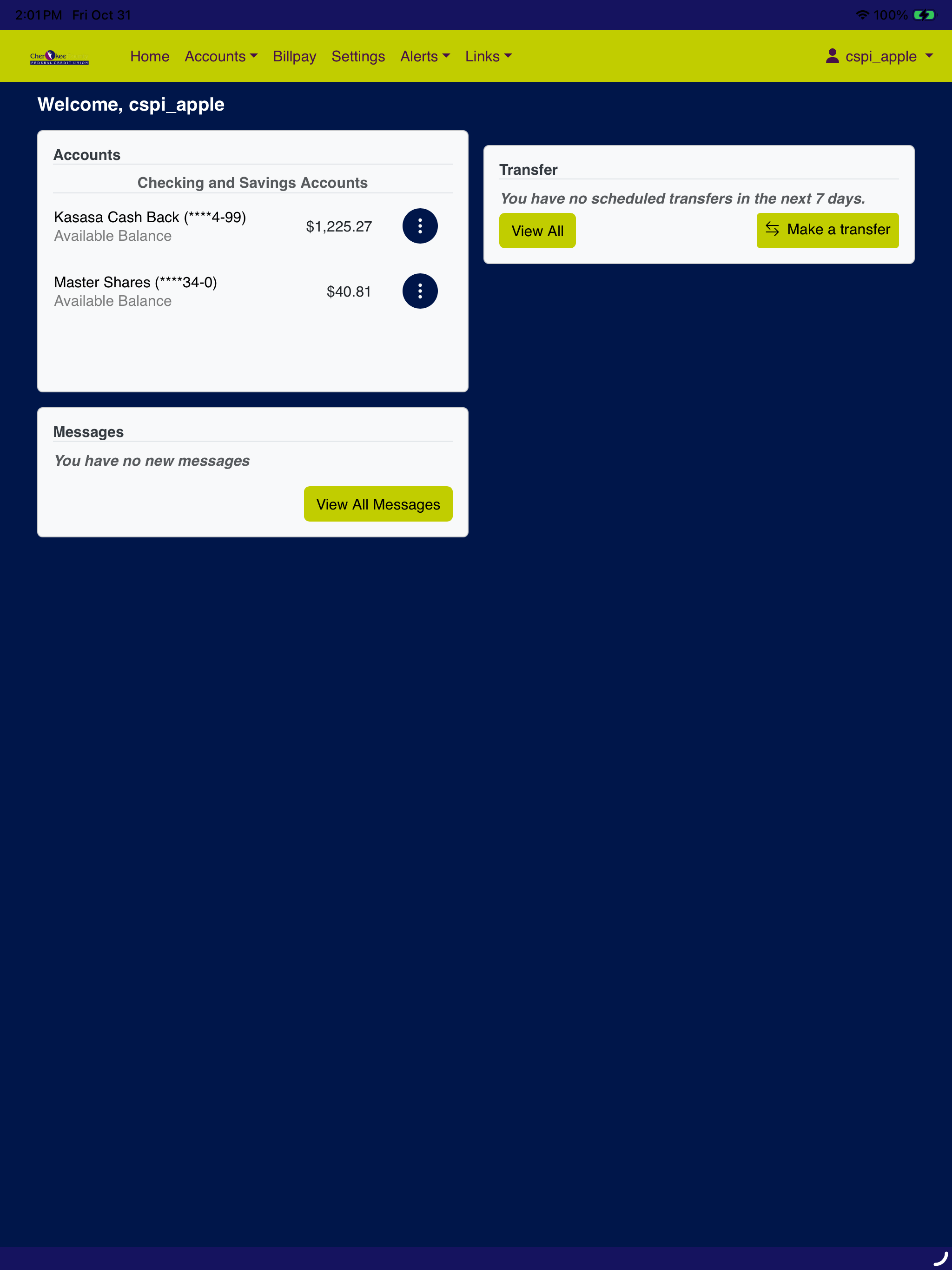 Cherokee County FCU screenshot 9