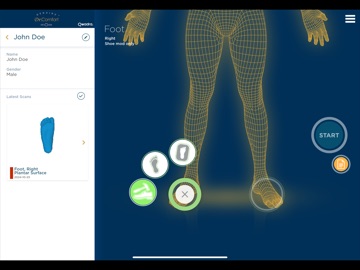 Comfort Scan Mobile™ iPad screenshot