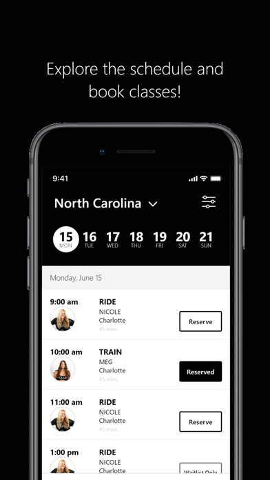 THE CLUB NC iPhone screenshot 5 - Health & Fitness app