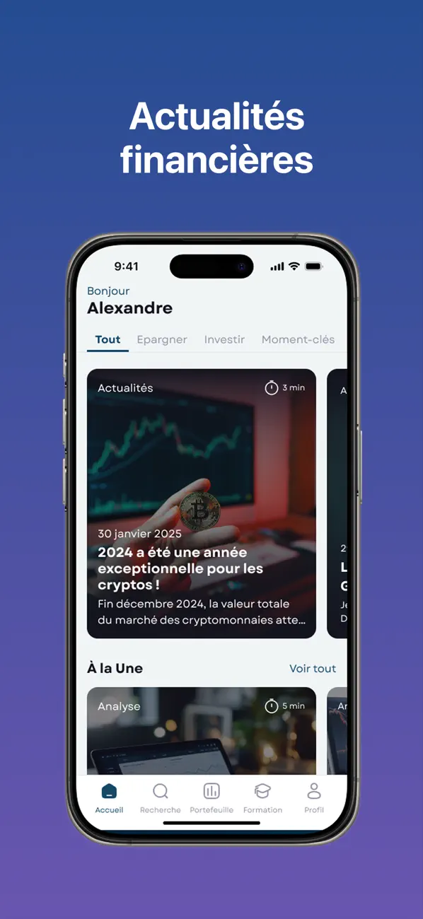 Screenshot #1 pour Testachats invest