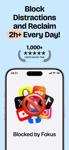 Fokus Screen Time screenshot