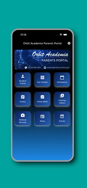 Orbit Academia Parents Portal screenshot 1