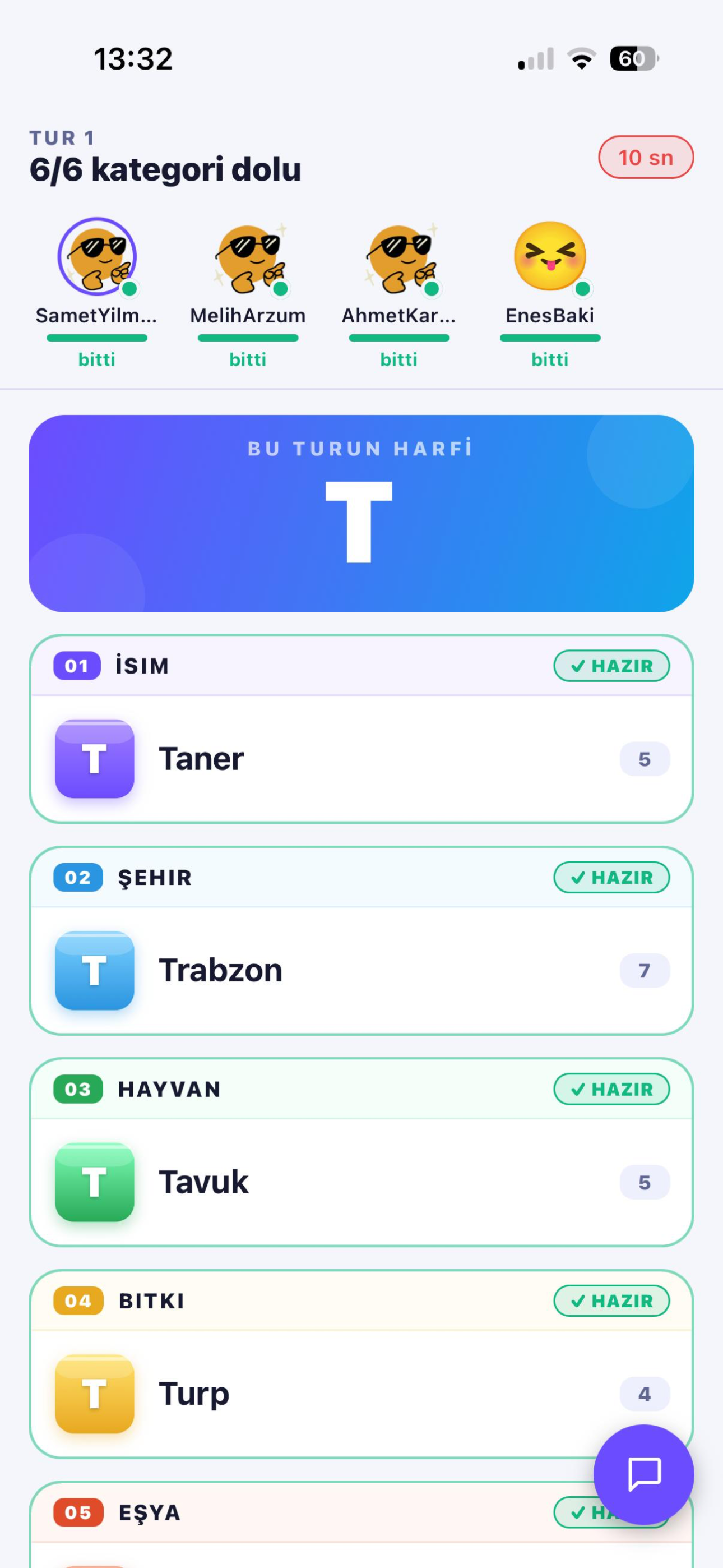 İsim Şehir Online screenshot 2