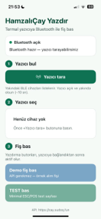 HamzaliCay Yazdir screenshot 3