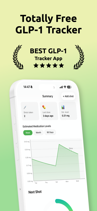 GLP 1 Tracker - GLPTracker Screenshot 1 of 7