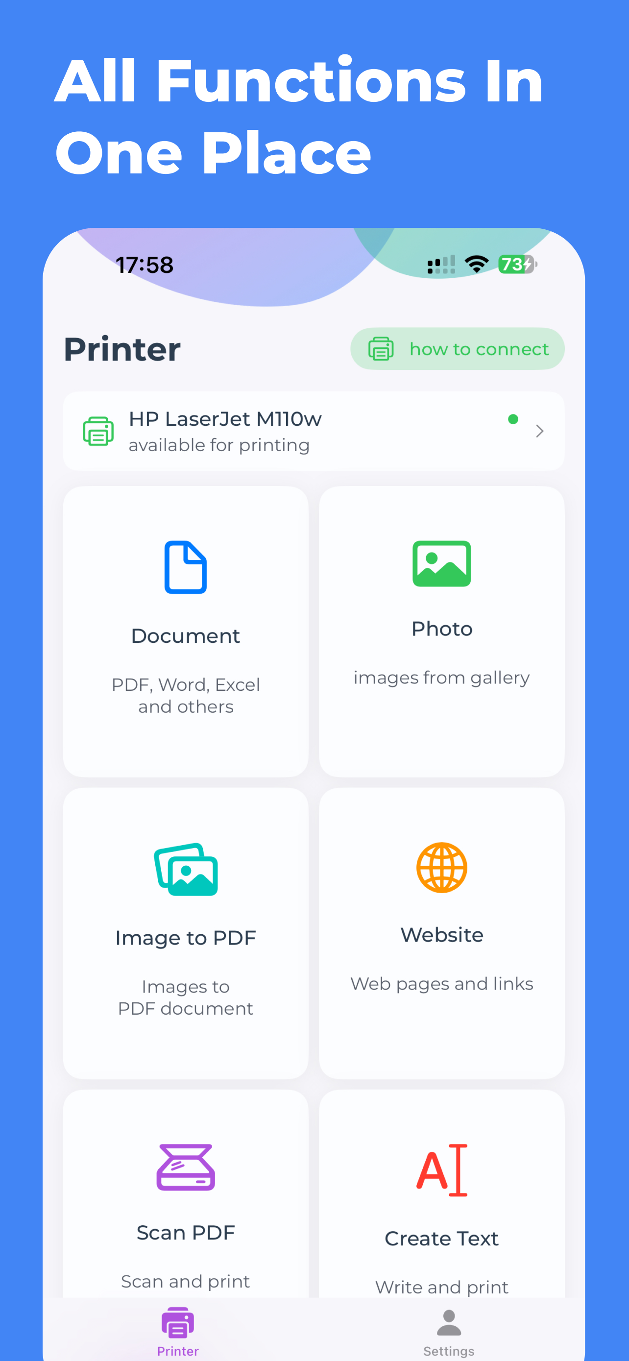 AirPrinterSmart - print app