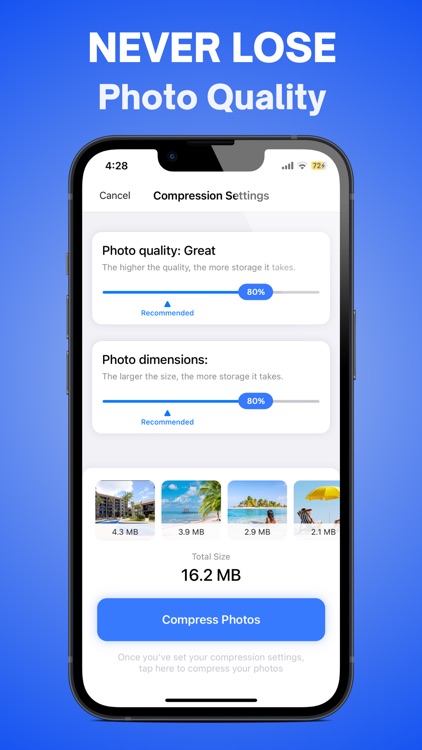 Compress Photos: Shrink Images