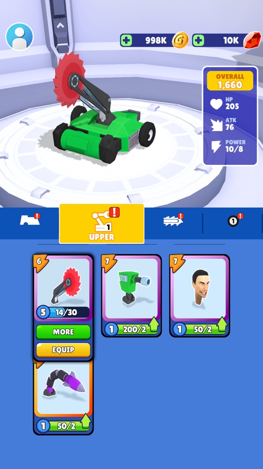 #5. Pocket Bots: Battle Robots (iOS) Bởi: Coco Play