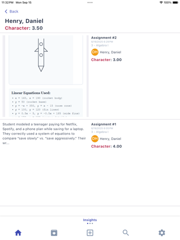 Deep Learning Lens app screenshot