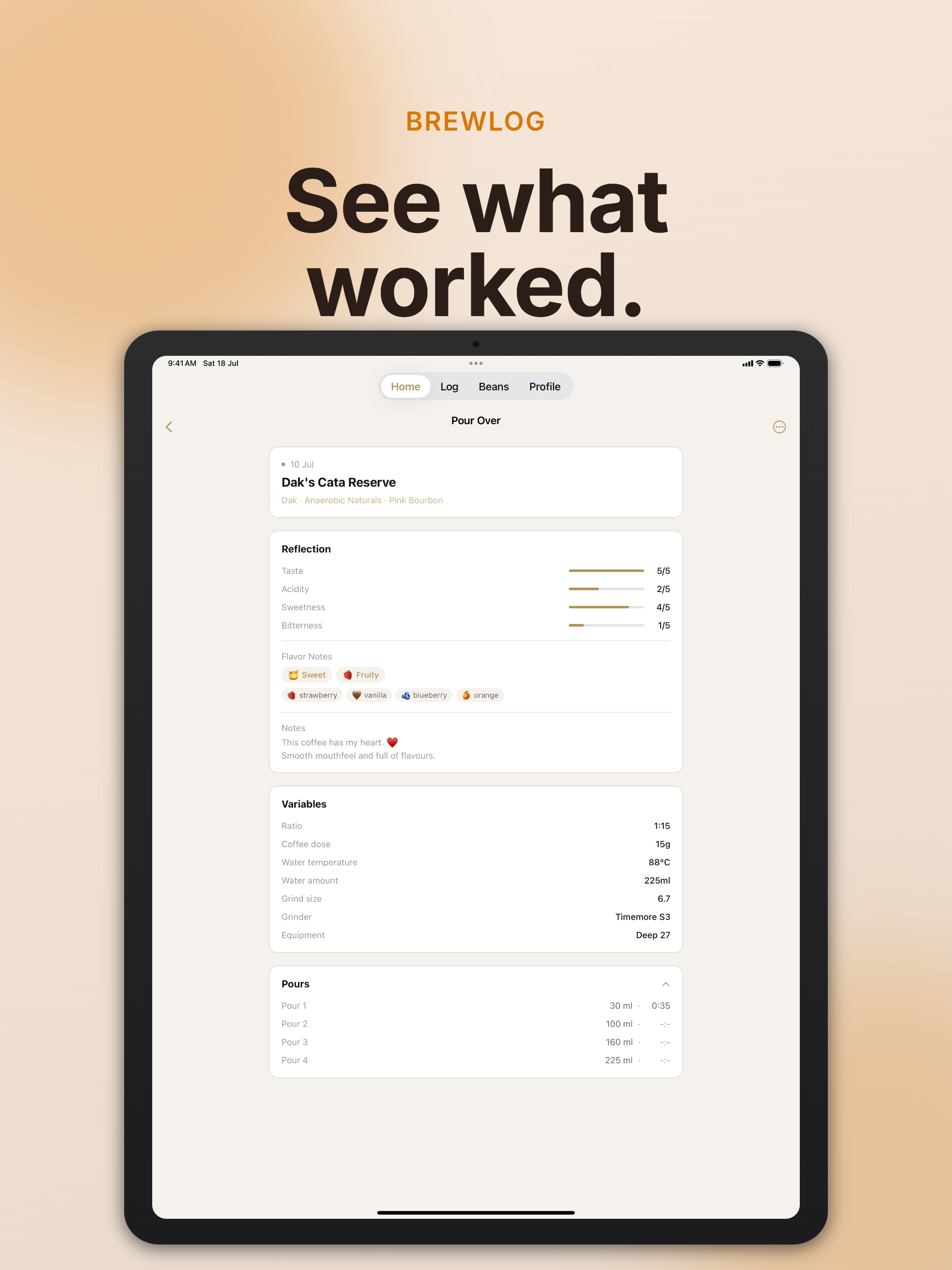 The BrewLog screenshot 12
