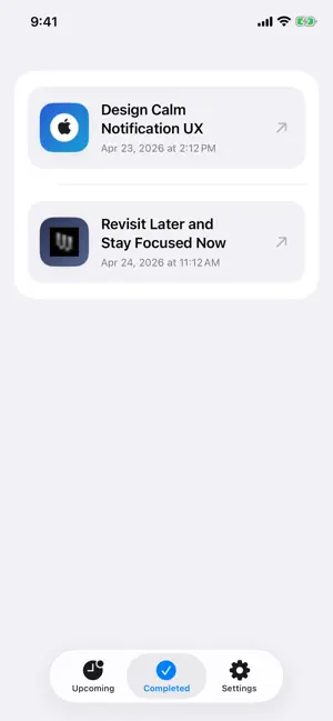Re-mind Link Reminder screenshot 3