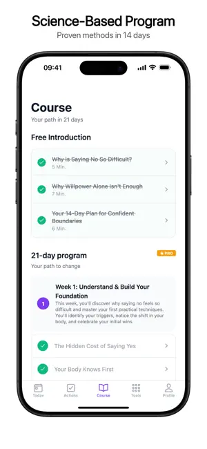 Learn to Say No - 14 Day Plan screenshot 3