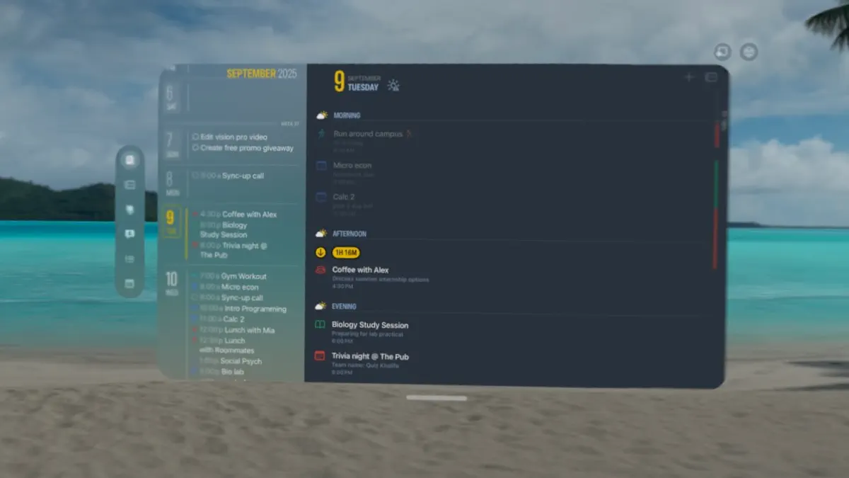 Finalist Daily Planner screenshot 1