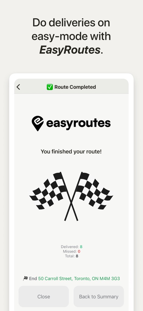 EasyRoutes Delivery Driver - Navigation App | MWM