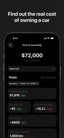 MyAuto: car expense tracker Screenshot 4 of 8