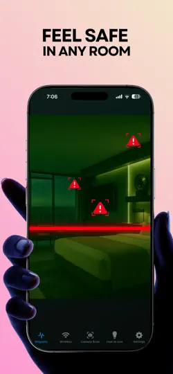 Hidden Camera Detector: ScanIT iPhone Ekran Görüntüsü 1
