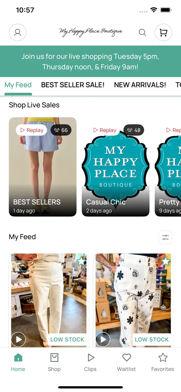 Screenshot #2 pour My Happy Place Store