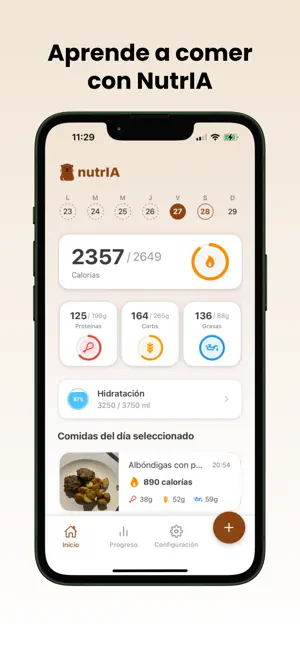 NutrIA – Come Mejor Cada Día screenshot 1