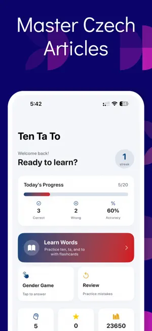 Ten, Ta, To? AI Czech screenshot 1