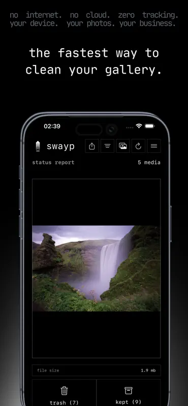 swayp - limpiar galería screenshot 1 of 4