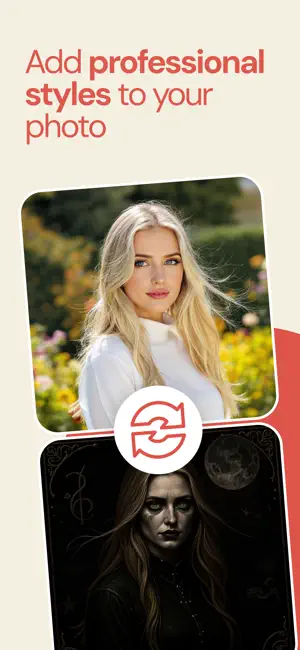 Serene: AI Photo Styler screenshot 1