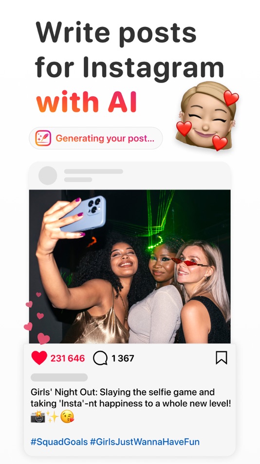 #1. AI Caption Generator App (iOS) 由: MPR MEDIA INC