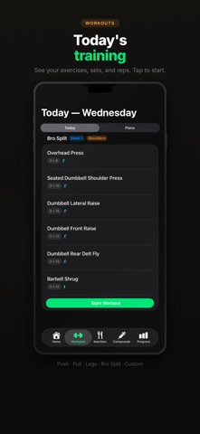 Yolkd - Gym & Workout Tracker Screenshot 3 of 10