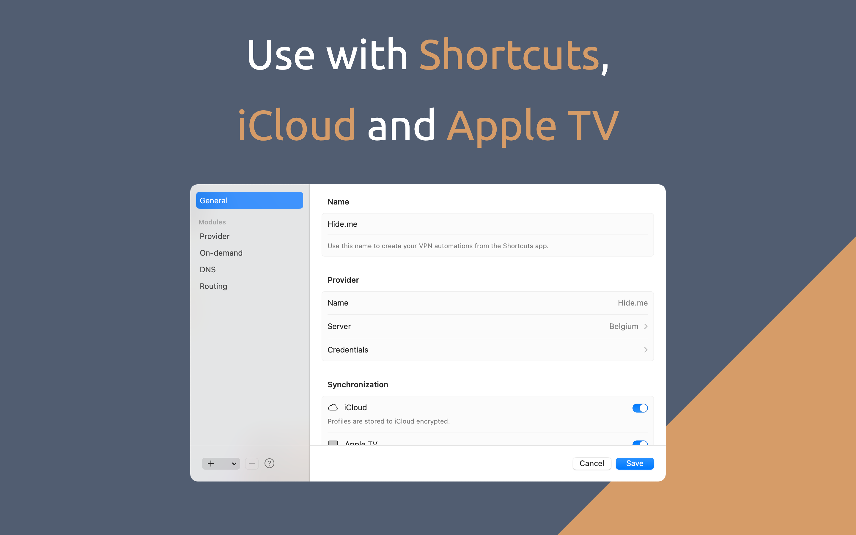 Passepartout, VPN Client
