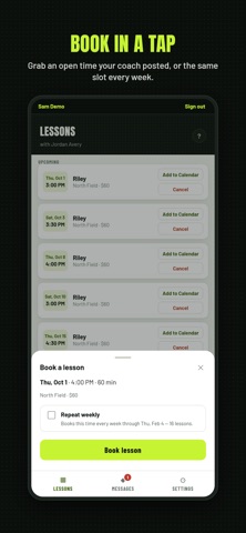 OneGoal Scheduling screenshot 1