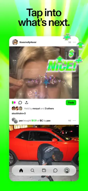 Zora: Post. Discover. Trade. screenshot 1