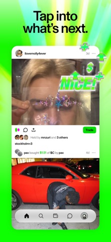 Zora: Post. Discover. Trade. Screenshot 1 of 5