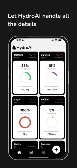 HydroAI - Hydration Tracker screenshot 3