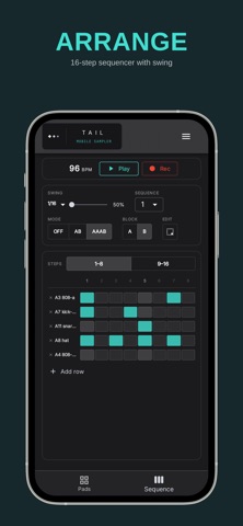 TAIL Sampler: Beat Maker Screenshot 2 of 4