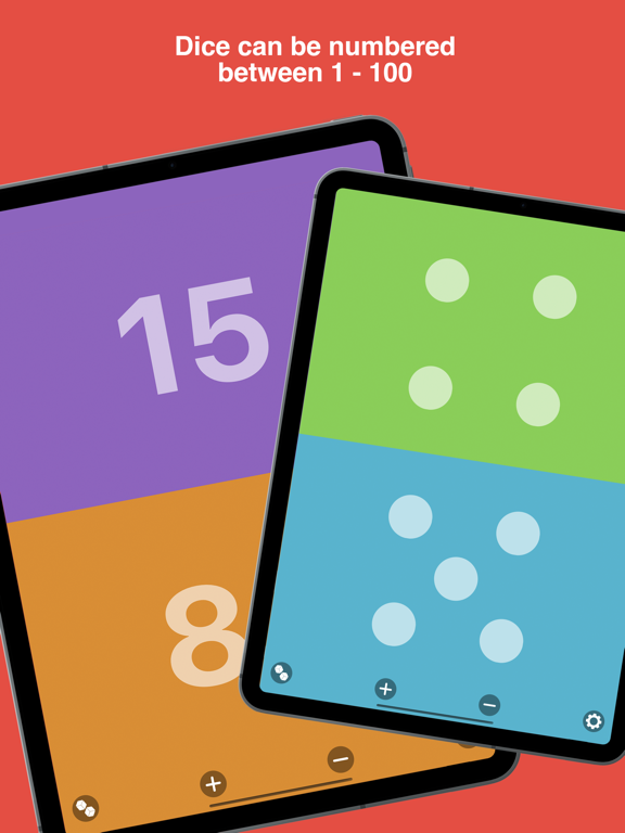 Dice Roller! iPad screenshot 1