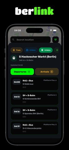 Berlink: Berlin Taxi & Transit iPhone screenshot