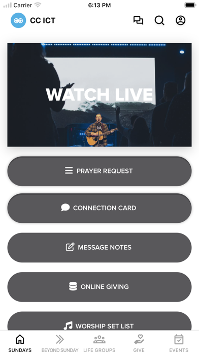 Christ Church ICT Screenshot