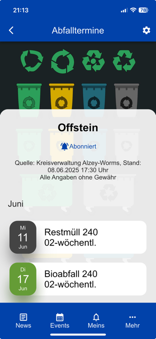 Offstein App Screenshot 6 of 6