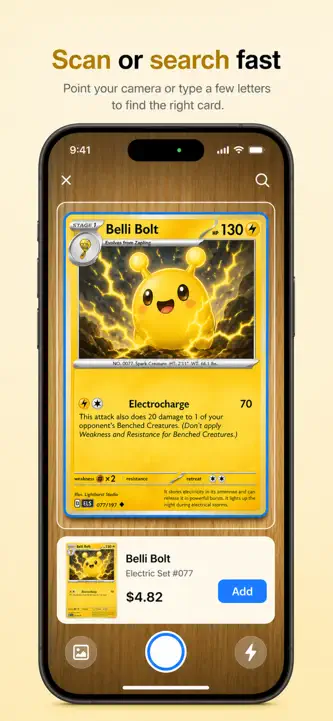 CardNext TCG Card Scanner screenshot 2