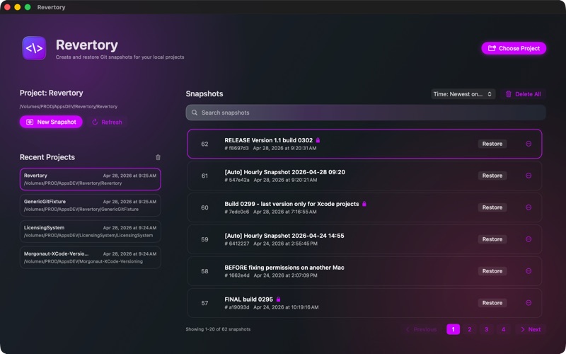 Revertory by Morgonaut screenshot