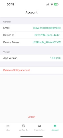 uNotify screenshot
