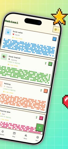 Habixel - Build Habit Tracker iPhone screenshot