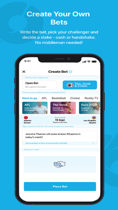 Buddybet Social Screenshot