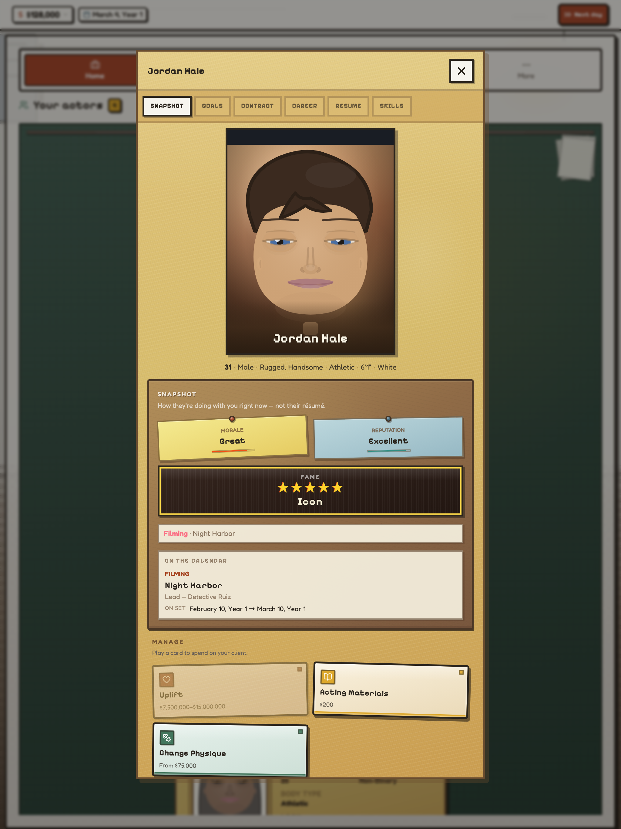 ROSTER: Actor Management screenshot 10