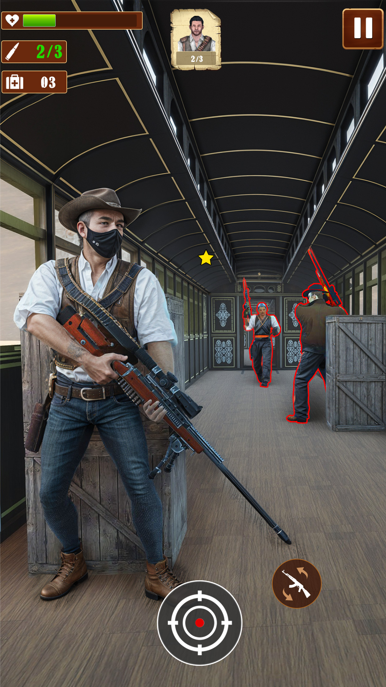 Western Survival Shooting Game