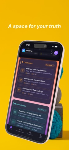 MindTrap - No Toxic Positivity screenshot