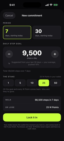 Walk or Pay Screenshot 2 of 6